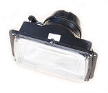 фара в сб. МАЗ, КаМАЗ 112.03.29-06 Руденск (без лампы, под лампу АКГ Н4) *байонетный разъем*