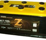 АКБ 6СТ-190 AL-3 (болт) Z-power