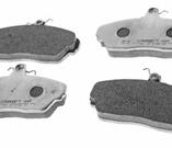 колодка тормозная Волга  3110/3302-3501800-02 (передняя) к-т 4 шт. *ГАЗ* Оригинал