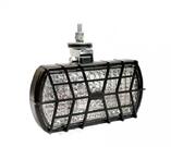 фара МТЗ (передняя) ФПГ-110 прямоугольная пластм.корп. с решеткой