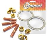 рем.к-т приемной трубы (гайка/шпилька/прокладка) 2123-1203800 *RIGINAL* 590539 Нива Шевроле