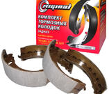 колодка тормозная Газель 3302-3502090-01 (задняя) к-т 4 шт. *RIGINAL* 267983 (увел.толщина накладки)