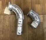 труба приемная МАЗ 256070-1203009 (МАЗ-256) Автобус *Г-образн./короткая*